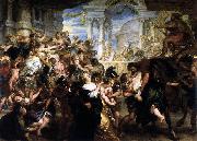 Peter Paul Rubens The Rape of the Sabine Women Spain oil painting artist